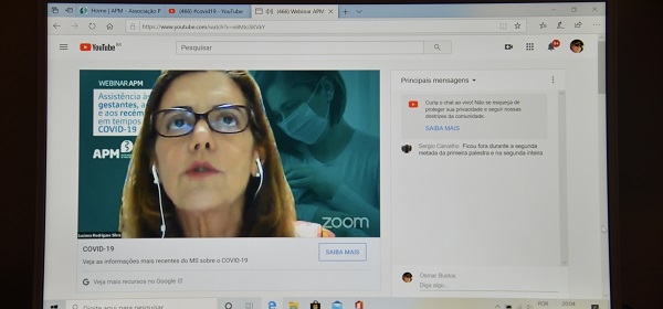 Especialistas debatem cuidados com a Covid-19 para gestantes e bebês em webinar da APM