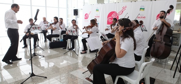 Concerto do Música nos Hospitais emociona Instituto Dante Pazzanese