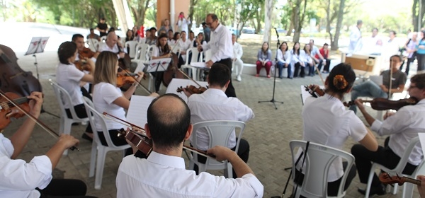 Oitava apresentação do Música nos Hospitais ocorre em Suzano