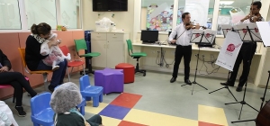 Música nos Hospitais: Instituto de Tratamento do Câncer Infantil recebe concerto